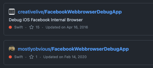 debug in app browser