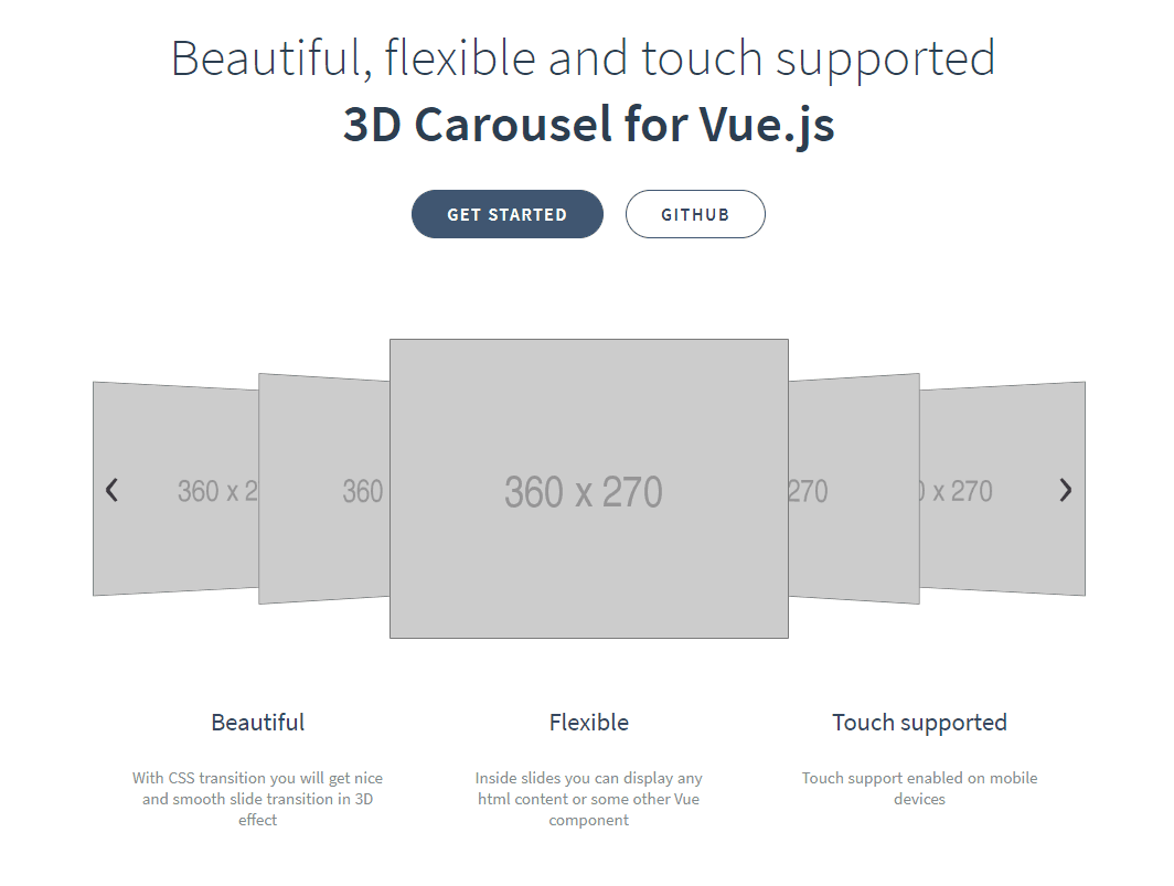 jQuery 3D輪播插件